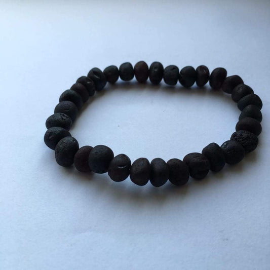 Amber Adults Bracelet Raw Cherry