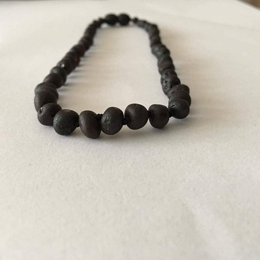 Amber Baby Necklaces Raw Cherry
