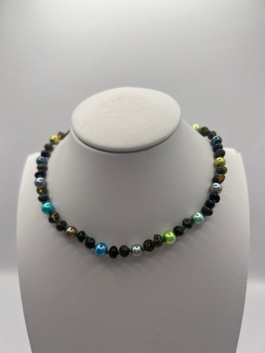 Amber Baby Baroque Necklace