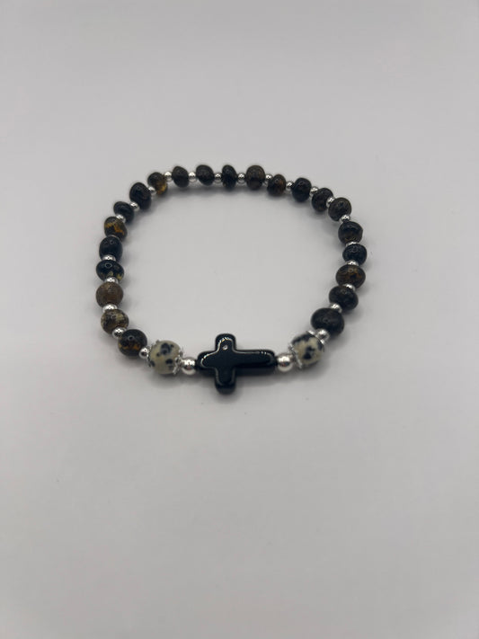 Amber/Natural Gemstone Adults Bracelet