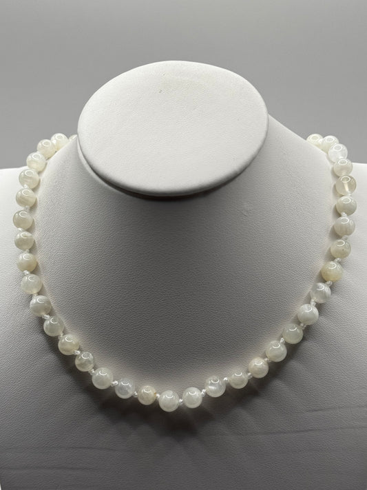 Baby Moonstone Necklace