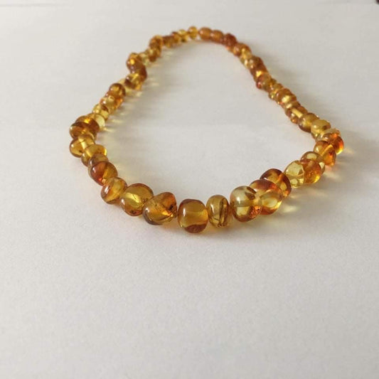 Amber Baby Necklace Polish Honey