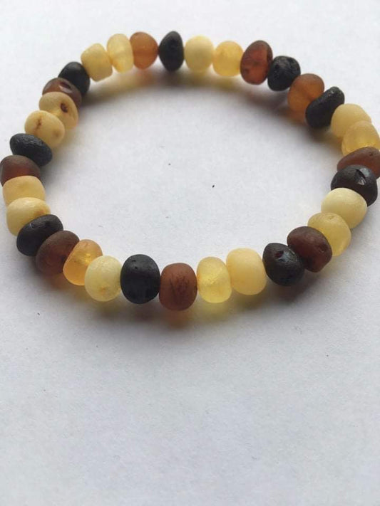 Amber Adults Raw Bracelet