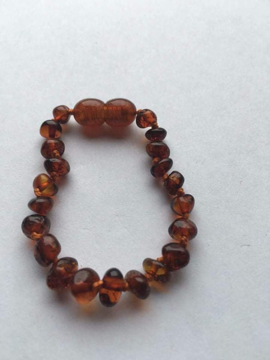 Amber Baby Barcelet Polish Cognac