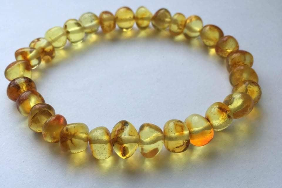 Amber Adults Polish Honey Baroque Bracelet